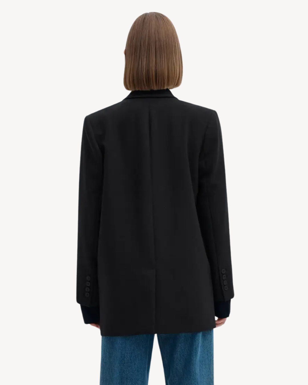 Selected Femme - Slfrita LS Relaxed Blazer FD Noos - Nero