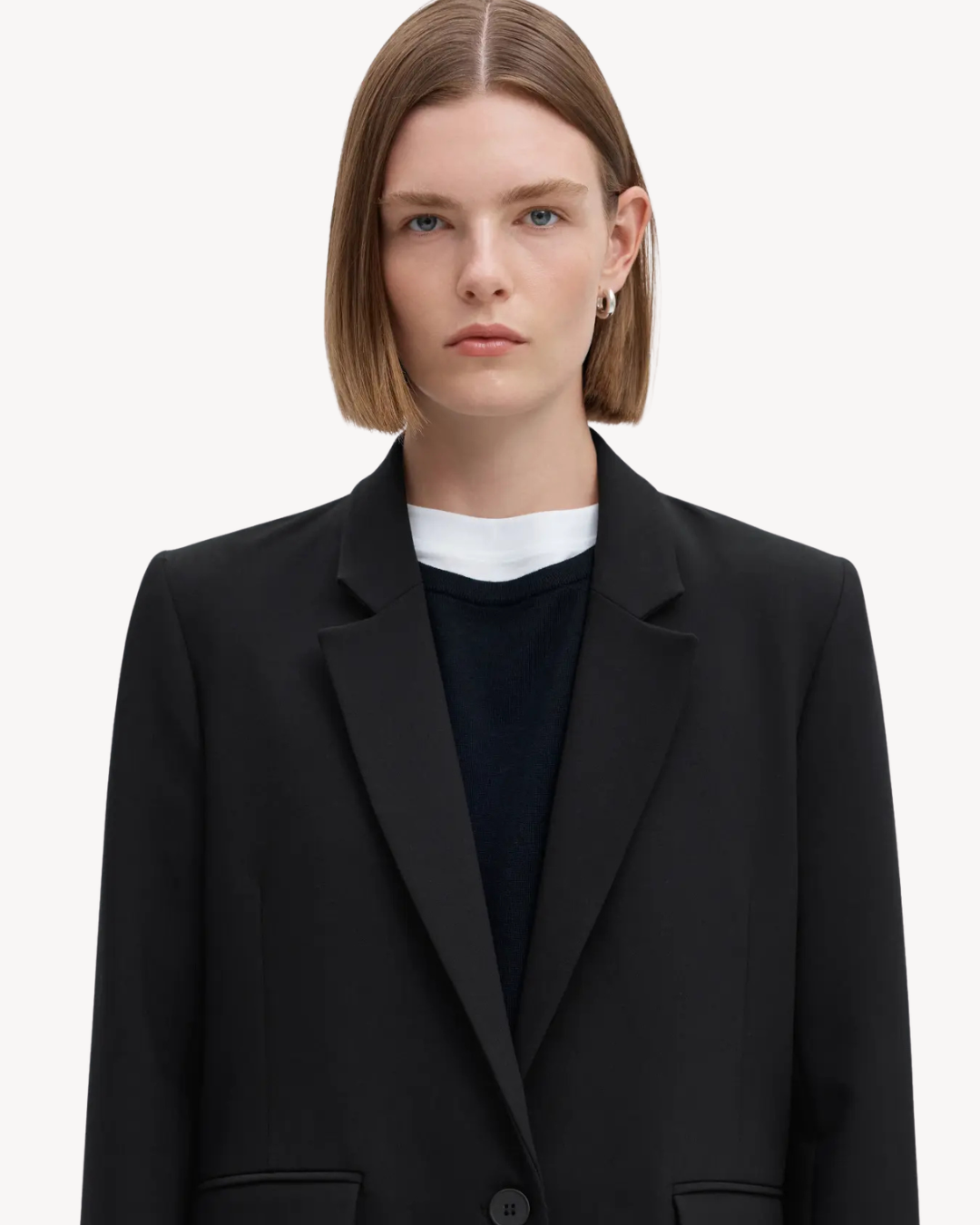 Selected Femme - Slfrita LS Relaxed Blazer FD Noos - Nero