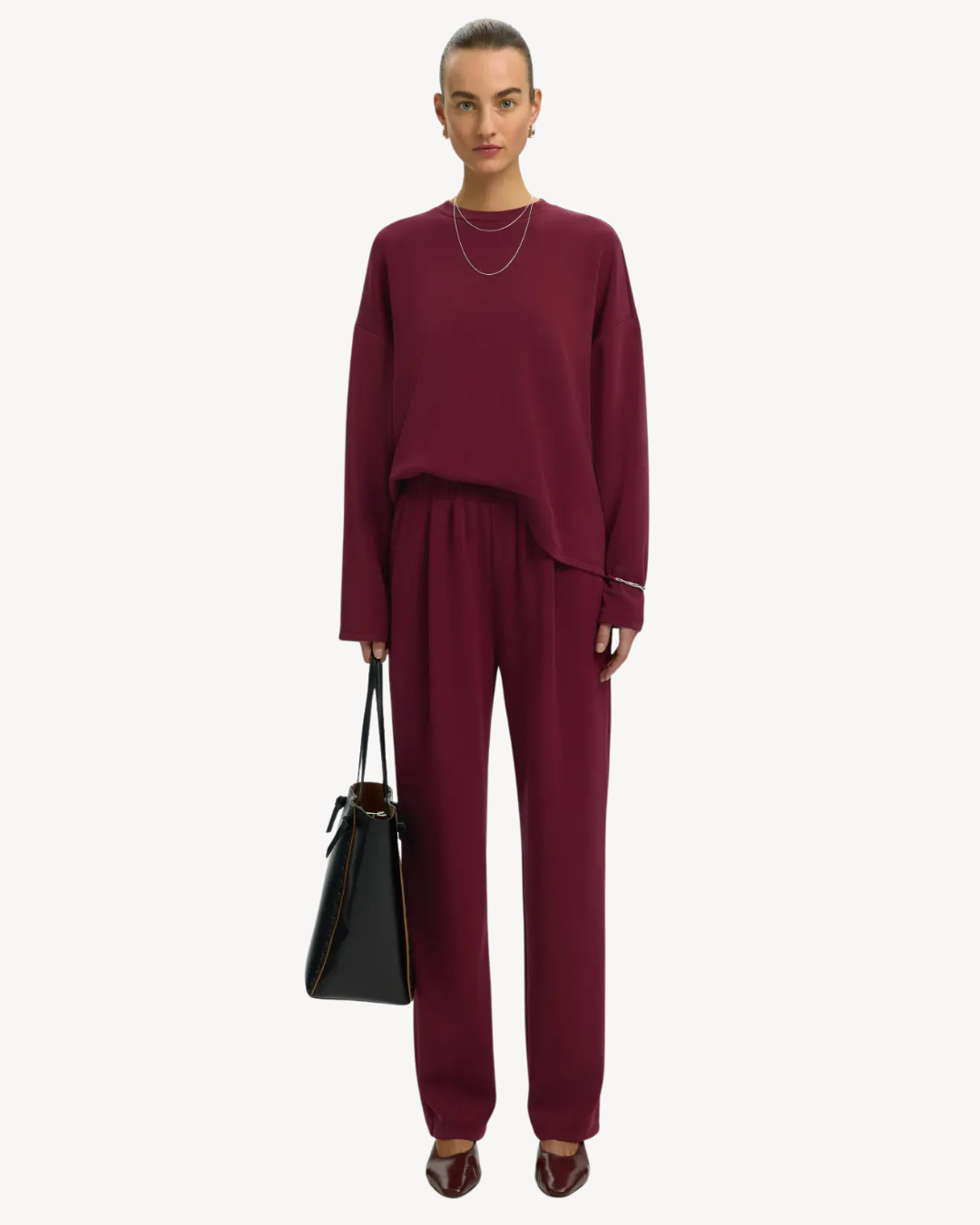 Selected Femme - Slftenny HW Pant Noos - Tawny Port