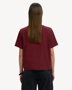 Selected Femme - Slfessential SS Boxy Tee Noos - Tawny Port