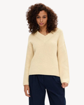 Selected Femme - Slwselma Sus LS Knit V-Neck - Birch