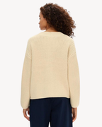 Selected Femme - Slwselma Sus LS Knit V-Neck - Birch