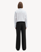Selected Femme - Slfrita MW Wide Pant FD Noos - Nero
