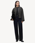 Selected Femme - Slwwide Relaxed Shelly MW Jeans - Blu