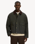 Selected Homme - Slhmontana Waxed Cotton Jacket - Peat