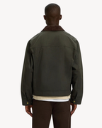 Selected Homme - Slhmontana Waxed Cotton Jacket - Peat