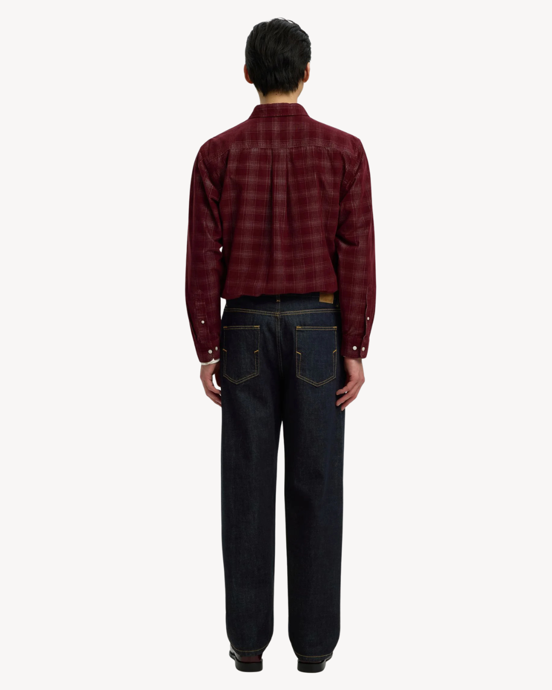 Selected Homme - Slh220-Loose Ben Selvedge DB Jeans - Blu