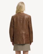 Selected Femme - Slwjil Leather Blazer - Delicioso