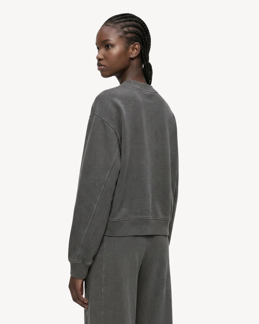 Karl Lagerfeld Jeans - Klj Boxy Washed Sweat - Washed Tornado