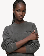 Karl Lagerfeld Jeans - Klj Boxy Washed Sweat - Washed Tornado