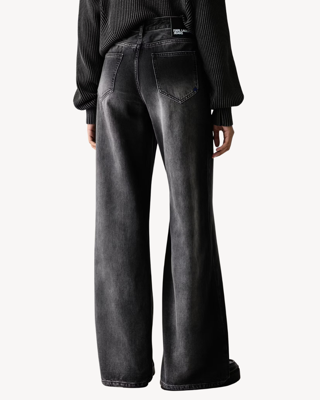 Karl Lagerfeld Jeans - Klj HR Relaxed Denim - Visual Washed Black