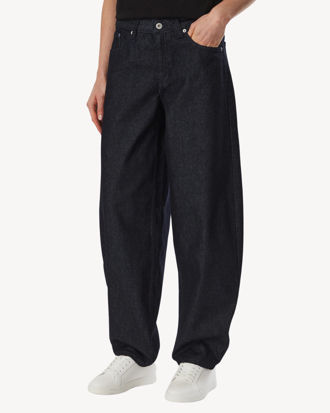 Karl Lagerfeld Jeans - Klj MR Barrel Denim - Rinse Blue