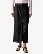 Karl Lagerfeld Jeans - Klj PU Midi Skirt - Nero