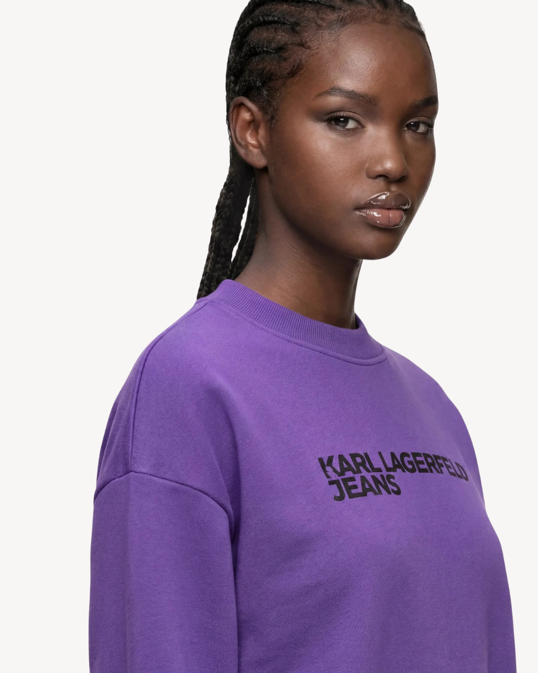 Karl Lagerfeld Jeans - Klj Reg Essential Logo Sweat - Prism Violet