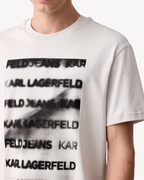 Karl Lagerfeld Jeans - Klj Reg Smoke Logo Tee - Glacier Grey