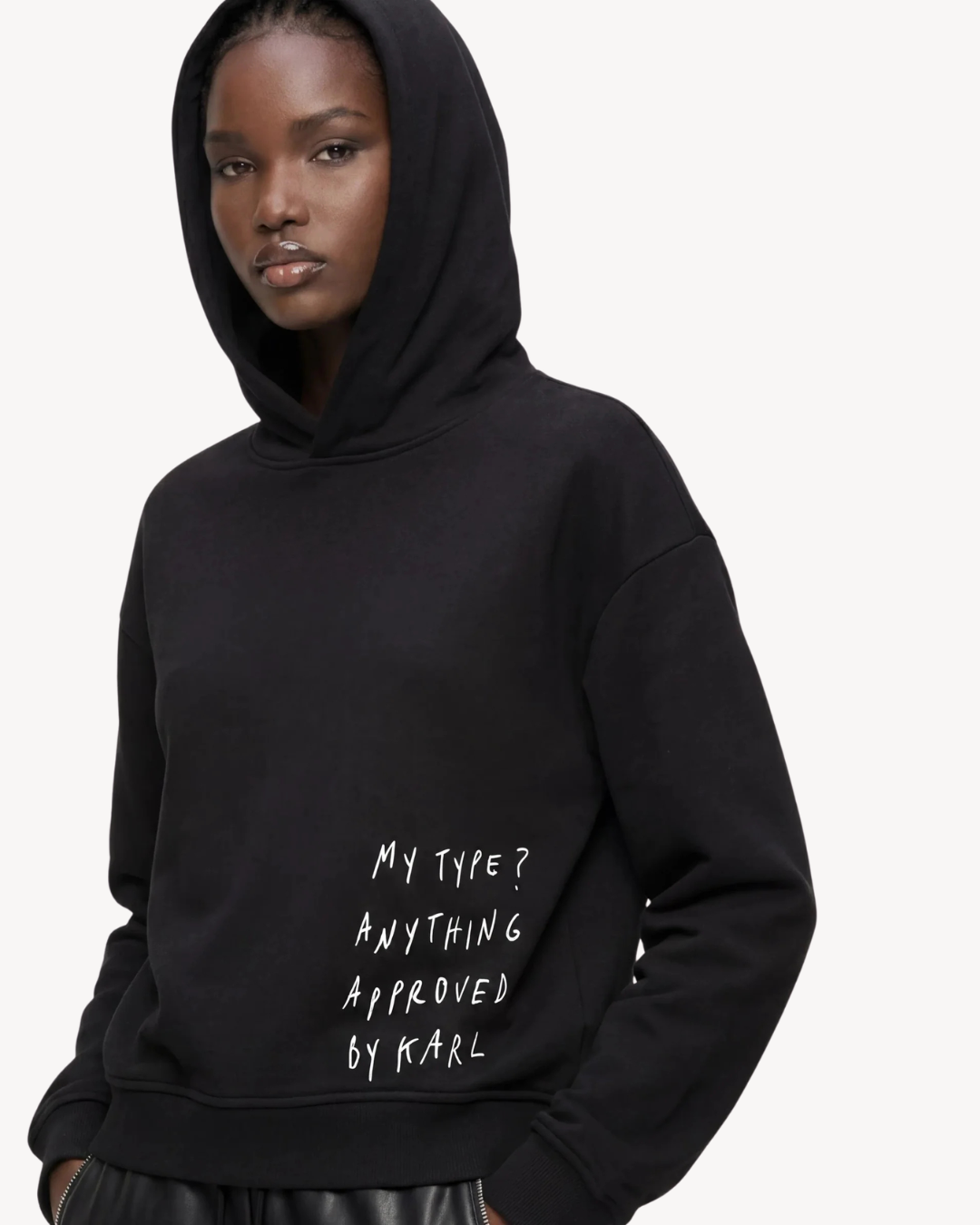 Karl Lagerfeld Jeans - Klj X PT Boxy Hoodie - Nero
