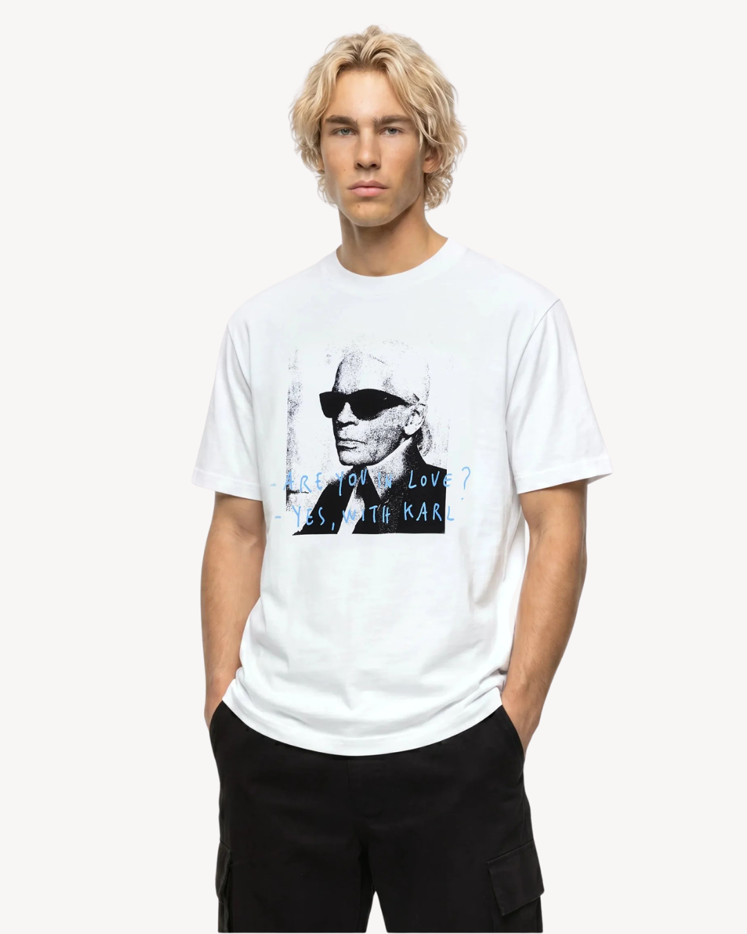 Karl Lagerfeld Jeans - Klj X PT Relaxed Karl Tee - Bianco
