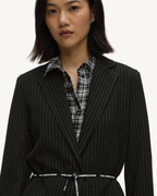 Karl Lagerfeld Jeans - Klj Pinstripe Blazer - Yarn Dyed Pinstripe