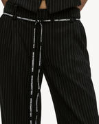 Karl Lagerfeld Jeans - Klj Pinstripe Tailored Pant - Yarn Dyed Pinstripe