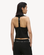 Karl Lagerfeld Jeans - Klj Pinstripe Waistcoat - Yarn Dyed Pinstripe