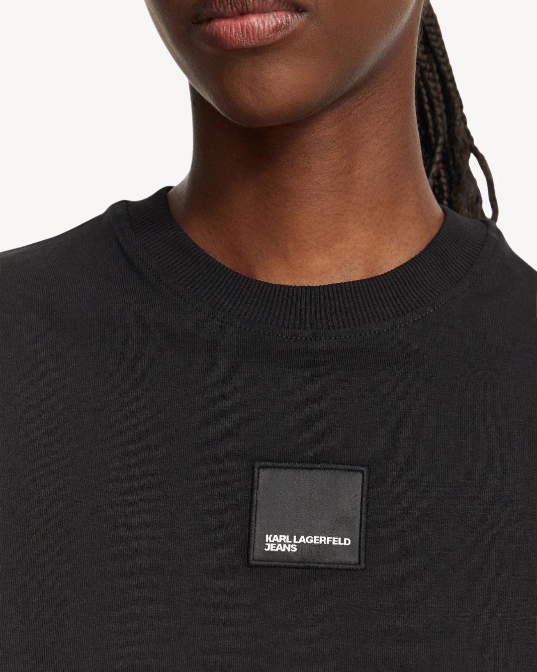 Karl Lagerfeld Jeans - Klj Reg Boxy Patch Tee - Nero