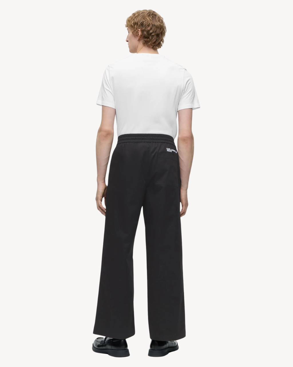 Karl Lagerfeld Jeans - Klj Reg Cotton Pant - Nero