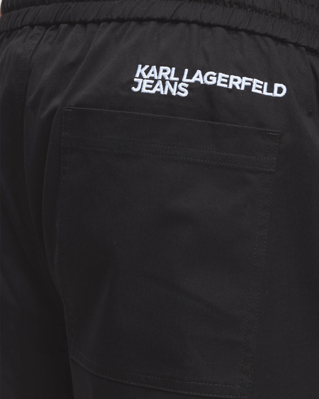 Karl Lagerfeld Jeans - Klj Reg Cotton Pant - Nero