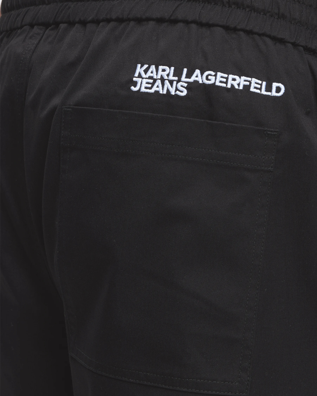 Karl Lagerfeld Jeans - Klj Reg Cotton Pant - Nero