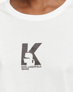 Karl Lagerfeld Jeans - Klj Reg K Logo Tee - Bianco