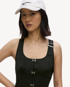Karl Lagerfeld Jeans - Klj Satin Mixed Material Dress - Nero
