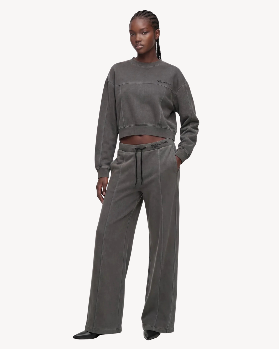 Karl Lagerfeld Jeans - Klj Relaxed Washed Sweatpant - Washed Tornado