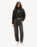 Tommy Jeans - Tjw Alaska Grid Crp Dwn Jacket - Nero