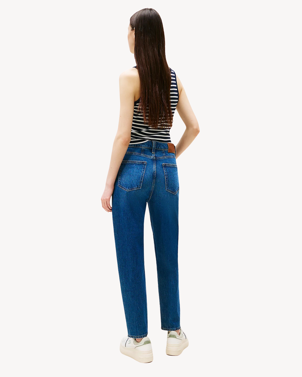 Tommy Jeans - Mom Jean Tapered - Blu