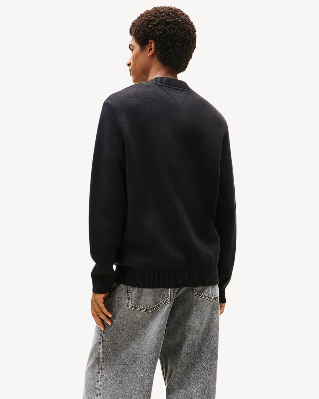 Tommy Jeans - Regular Signature City Sweater - Nero