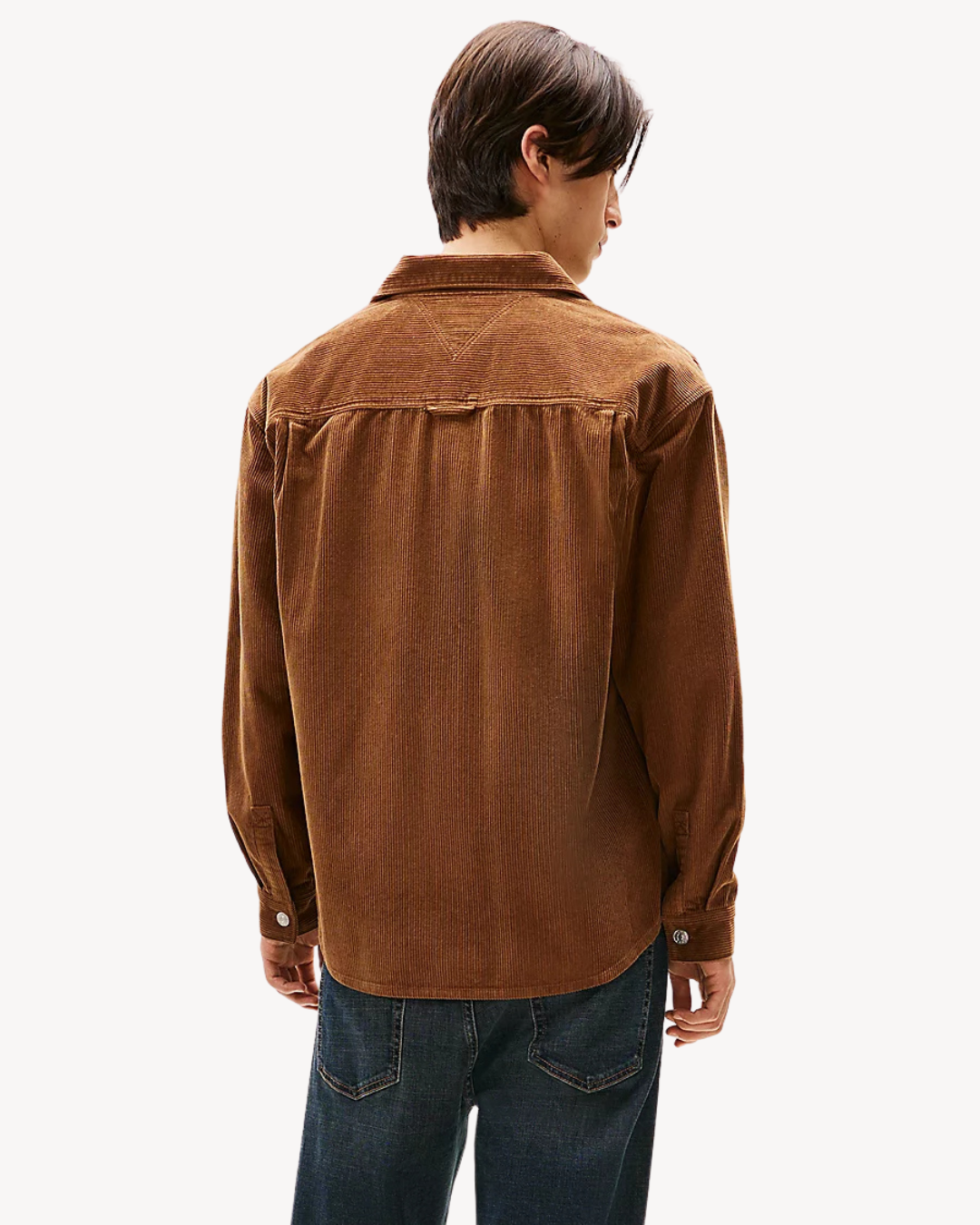 Tommy Jeans - Relaxed Washed Cord Shirt - Camel