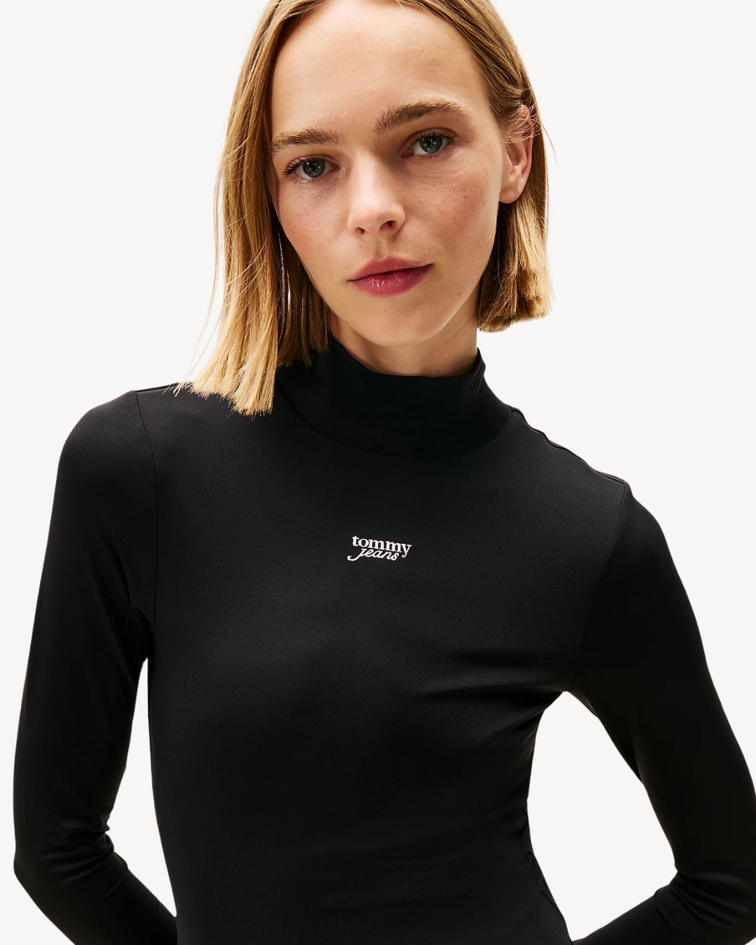 Tommy Jeans - Silver Script Mini Dress - Nero