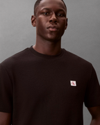Calvin Klein Jeans - SS Waffle Badge Crewneck Tee - Nero