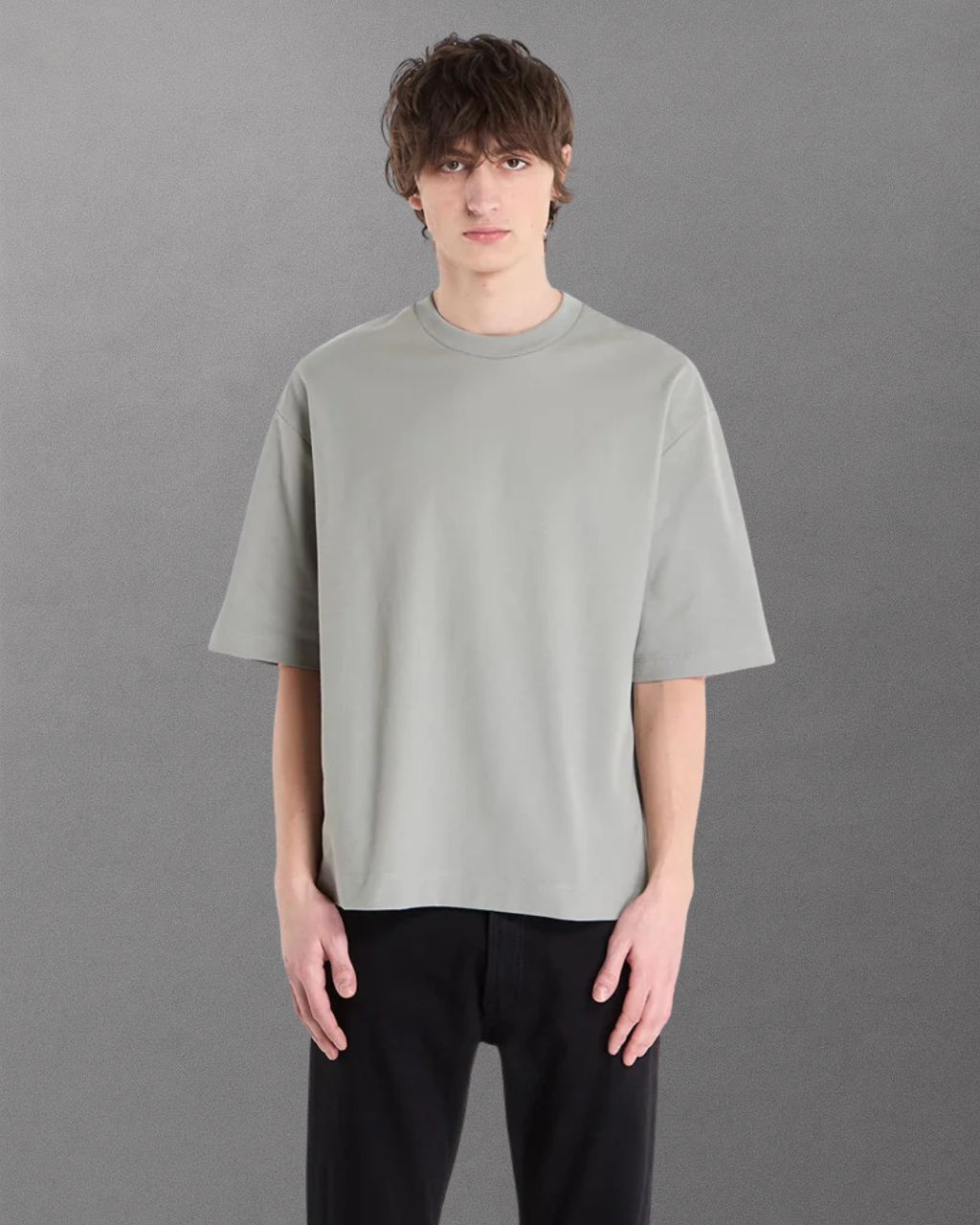 Calvin Klein Jeans - SS Rlxd Cooling Pique Embossed Tee - Shadow