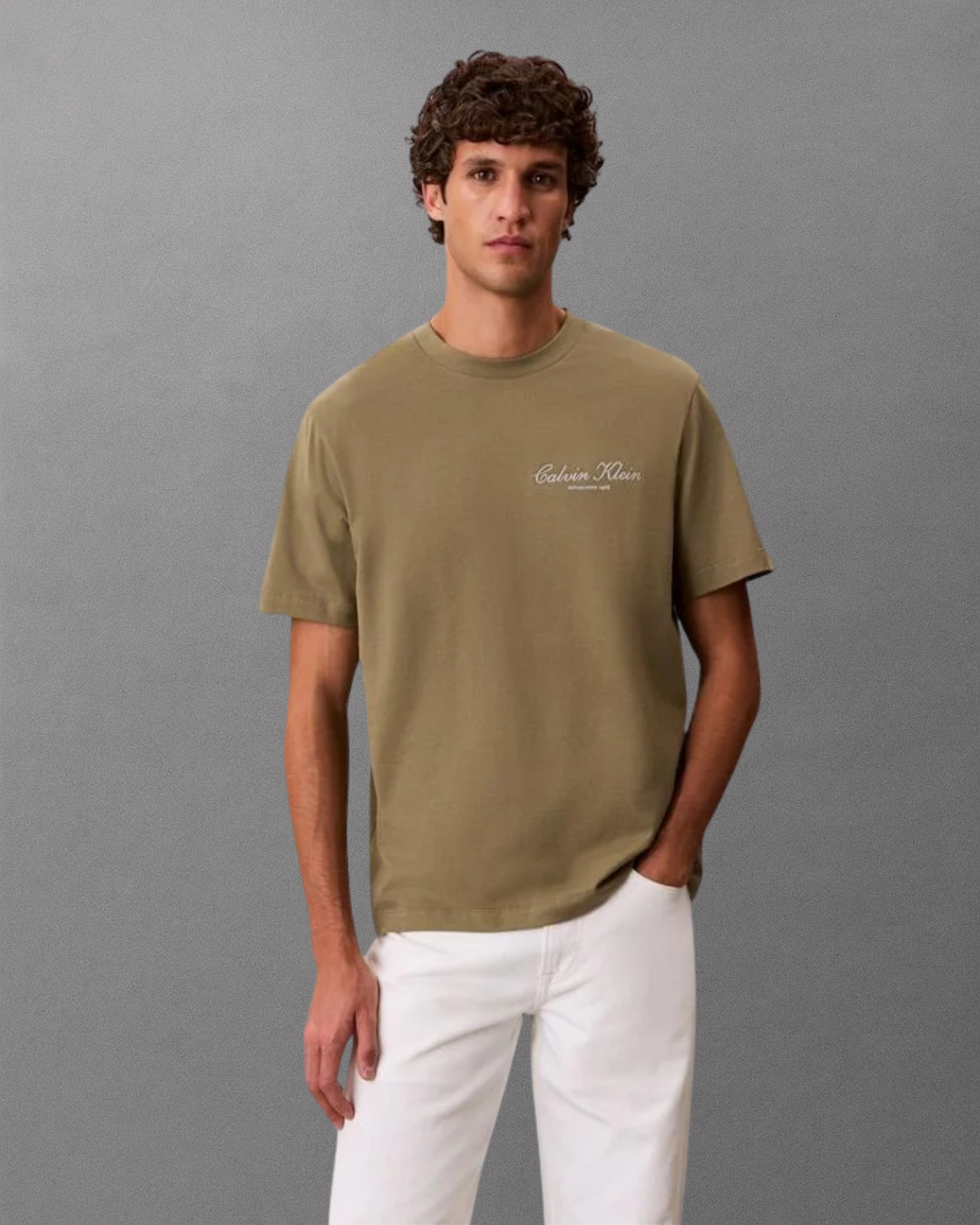 Calvin Klein Jeans - 20S March Graphic Seasonal Fashion Tee - Verde