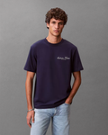Calvin Klein Jeans - 20S March Graphic Seasonal Fashion Tee - Evening Blue