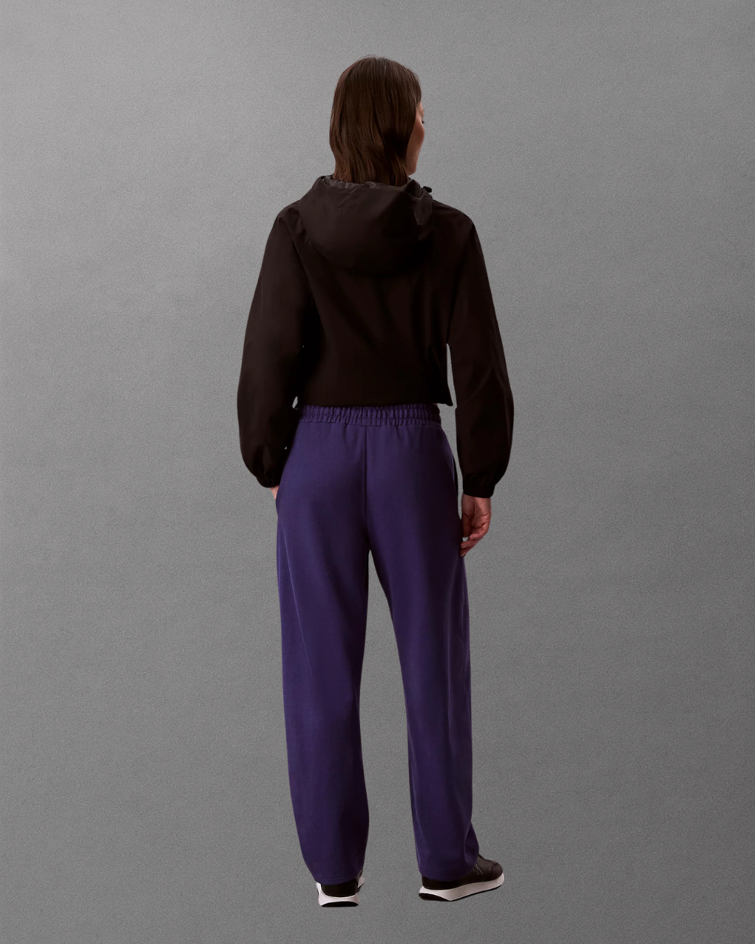 Calvin Klein Jeans - Monogram French Terry Barrel Pant - Viola