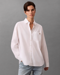 Calvin Klein Jeans - Cotton Poplin Relaxed Shirt Woven - Bianco
