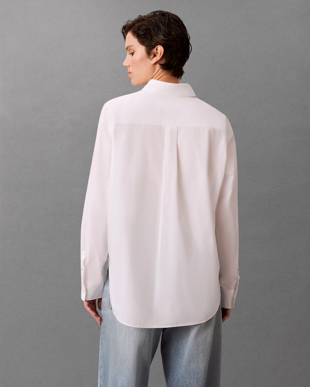 Calvin Klein Jeans - Cotton Poplin Relaxed Shirt Woven - Bianco