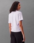 Calvin Klein Jeans - SS Boxy Seasonal Monologo Graphic Tee - Lilla