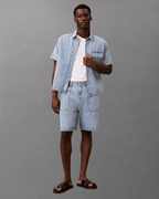 Calvin Klein Jeans - SS Linen Denim Utility - Blu