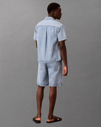 Calvin Klein Jeans - SS Linen Denim Utility - Blu