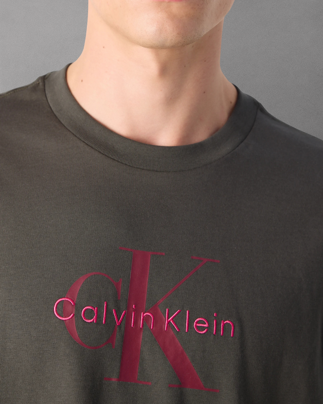 Calvin Klein Jeans - Hero Monologo Tee  - Grigio