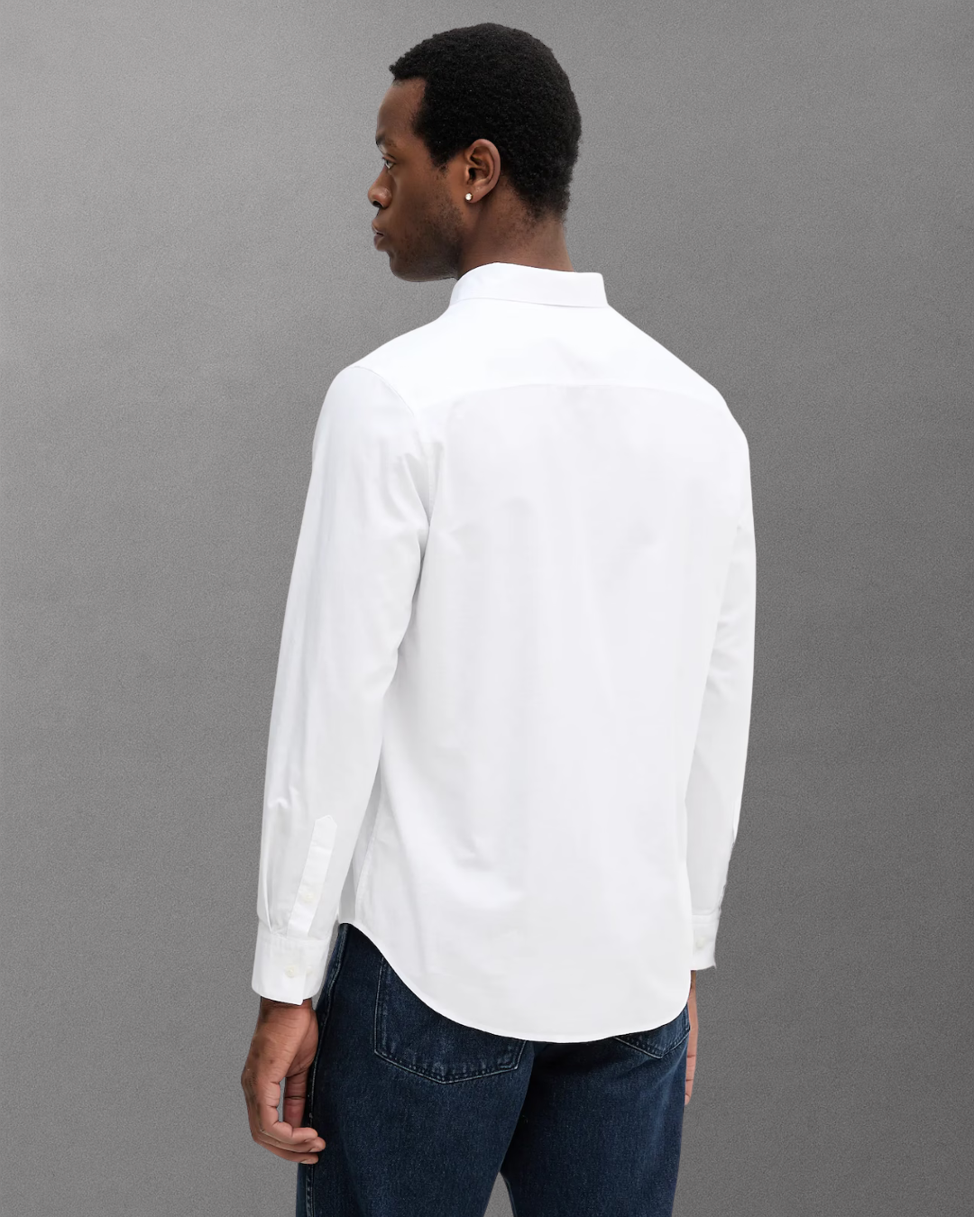 Calvin Klein Jeans - LS Solid Oxford Classic Shirt - Bianco