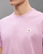 Cavin Klein Jeans - Badge 30S Jersey Classic Tee - Rosa