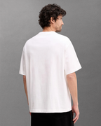 Cavin Klein Jeans - Tricolor Monologo Graphic Tee - Bianco